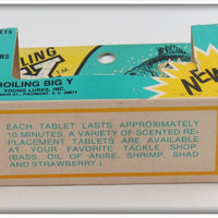 Young Lures Inc Chartreuse Boiling Big Y In Box