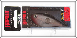 Rapala Silver Clackin' Rap CNR-6 Lure In Box 