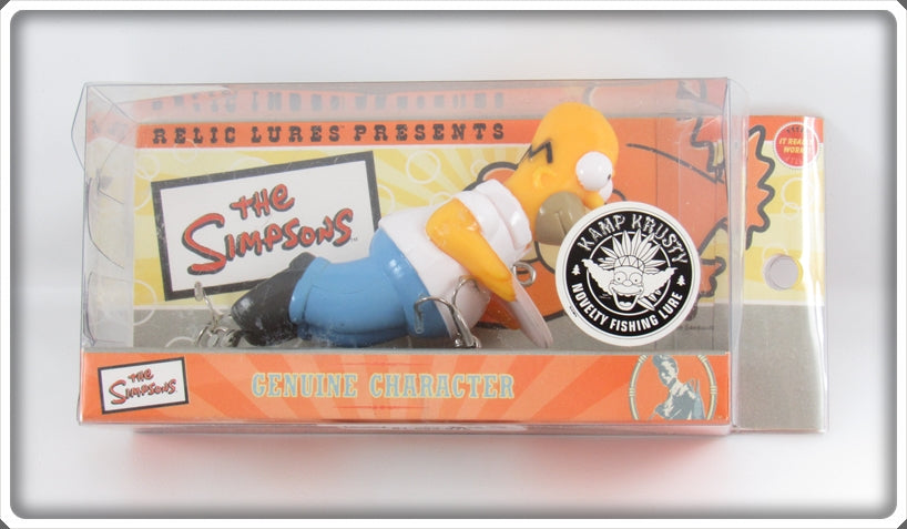 Relic Lures The Simpsons Homer Diver Lure In Box