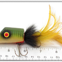 Marathon Bait Co Green Striped Feather Wobbler