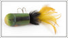 Marathon Bait Co Green Striped Feather Wobbler