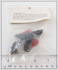 Bass Bird Lure Co Black & Red Bass Bird In Package