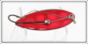 South Bend Chrome & Red Sun Spot Spoon