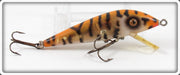 Vintage Heddon Orange Tiger Lure 