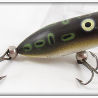 Vintage Heddon Bullfrog Tiny Lucky 13 Lure 