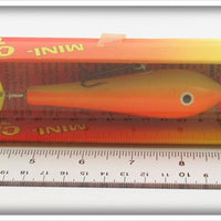 Hellraiser Tackle Co Orange Chartreuse Mini Cherry Twist Lure In Box