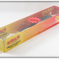 Hellraiser Tackle Co Black Glow Blades Cherry Twist In Box