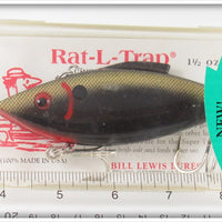 Bill Lewis Lures Black & Gold Scale Super Trap Lure In Box