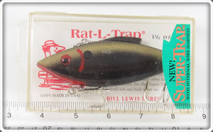 Bill Lewis Lures Black & Gold Scale Super Trap Lure In Box