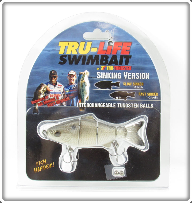 Tru Life Tru Tungsten Shad Swimbait Lure In Package