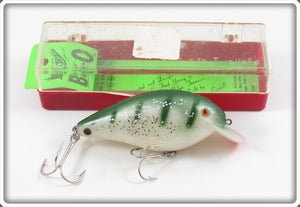 Vintage Cotton Cordell Christmas Tree Big O Lure In Box