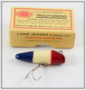 NFLCC Luhr Jensen South Bend Red, White & Blue Trout Oreno Lure In Box