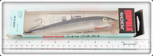 Rapala Silver Black 7" Magnum Lure In Box 