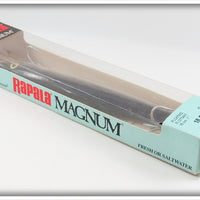 Rapala Silver Black 7" Magnum In Box