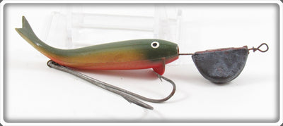 Vintage P&K Green Back Whirl Away Lure 