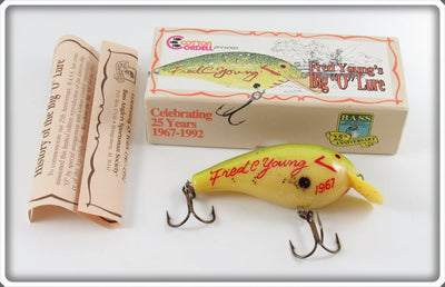 BASS Collector's Edition Cordell Fred Young Big O Lure In Box 