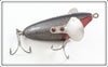 Vintage Trenton Mfg Co Black & Silver Scale Gurglehead Lure