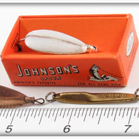 Johnson's Fly Rod Lujon & Silver Minnow Lot Of Three With Boxes