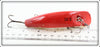 Helin Red & White M2 Flatfish In LAS Box