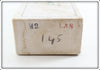 Helin Red & White M2 Flatfish In LAS Box