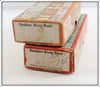 Heddon Strawberry & Unmarked River Runt Empty Box Pair