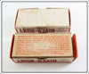 Heddon Strawberry & Unmarked River Runt Empty Box Pair