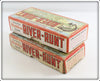 Heddon Shiner Scale & Red Head River Runt Empty Box Pair