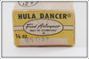 Arbogast Silver Flitter Spin Hula Dancer In Box