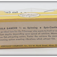 Arbogast Silver Flitter Spin Hula Dancer In Box