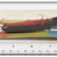 Striker Perfect Baits Red & Black Swim Bait On Card