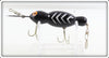 Bomber Black White Ribs Water Dog In Box 1514