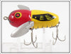 Heddon Yellow Red Head Crazy Crawler Spook