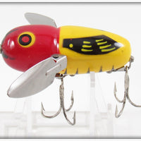 Heddon Yellow Red Head Crazy Crawler Spook