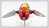 Heddon Yellow Red Head Crazy Crawler Spook