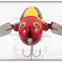 Heddon Yellow Red Head Crazy Crawler Spook