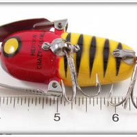 Heddon Yellow Red Head Crazy Crawler Spook