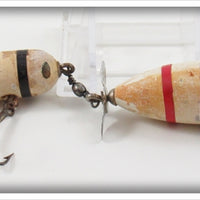 Fisherman Creation South Bend Babe Oreno With Trailing Lure