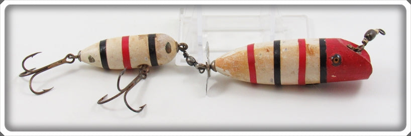 Fisherman Creation South Bend Babe Oreno With Trailing Lure