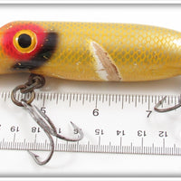 Hook Bros Yellow & Silver Scale #5 Salmon Plug