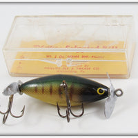 Vintage Phillips Perch Crippled Killer Lure In Box