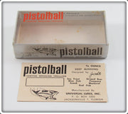 Vintage Universal Lures Inc Pistolball Empty Lure Box 