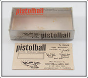 Vintage Universal Lures Inc Pistolball Empty Lure Box