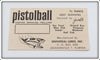 Universal Lures Inc Pistolball Empty Box