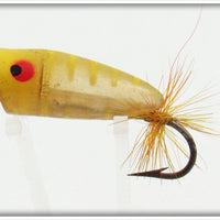 Heddon Yellow Shore Fly Rod Popper Spook