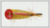 Heddon Yellow Shore Fly Rod Popper Spook