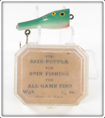 Frog Spot The Spin Popper Lure For Spin Fishing In Box