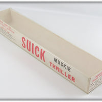 Suick Light Yellow Muskie Thriller In Box