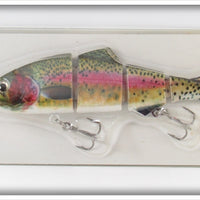 Rainbow Trout Swimbait Lure In Package