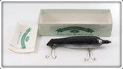 Vintage Old Dominion Lures Black Sneaky Bird Lure In Box 