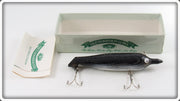 Vintage Old Dominion Lures Black Sneaky Bird Lure In Box